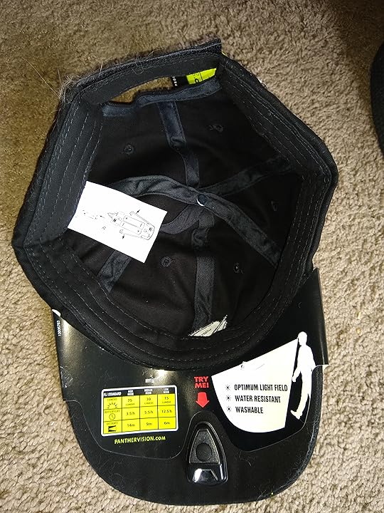 25/75 Safety Lighted Hats - POWERCAP - Panther Vision